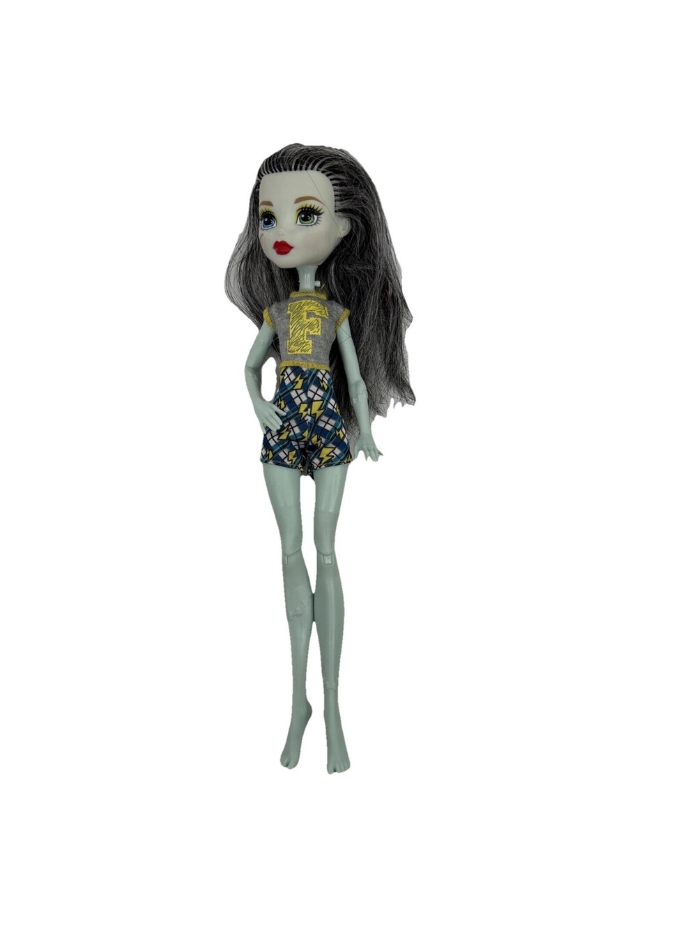 Monster High Doll Girl School Spirit Frankie Stein Outfit Bow 2017